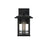 Elegant Lighting Harley 1Lt 10" Outdoor Sconce, Black/Clear/Clear - OD613W10BK