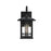 Elegant Lighting Harley 1Lt 12 " Outdoor Sconce, Black/Clear/Clear - OD613W12BK