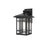 Elegant Lighting Harley 1Lt 13" Outdoor Sconce, Black/Clear/Clear