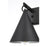 Elegant Lighting Hendrix 1 Light 8" Outdoor Sconce, Black/Black
