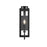 Elegant Lighting Jairo 1 Light 5" Outdoor Wall sconce, Black - OD809W17BK