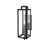 Elegant Lighting Jairo 1 Light 5" Outdoor Wall Sconce, Black