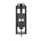 Elegant Lighting Jairo 4 Light 8" Outdoor Wall sconce, Black - OD809W26BK