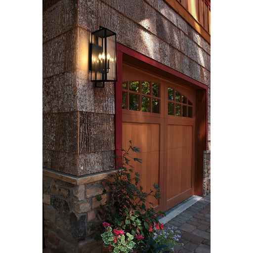 Elegant Lighting Jairo 4 Light 8" Outdoor Wall Sconce, Black