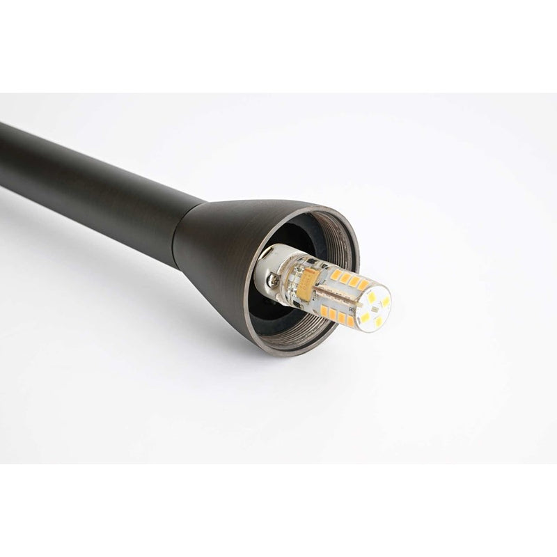 Elitco Lighting Aera 1 Lt Landscape 7x24 Path Light, Dark Bronze