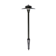 Elitco Lighting Aera Outdoor 12V Cast Brass Tier Path Light 9x24, BZ - P804-DB