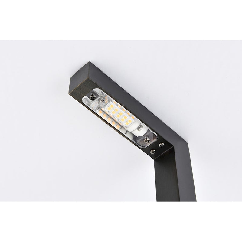 Elitco Lighting Aera Outdoor 12V Cast Brass Modern Path Light, BZ