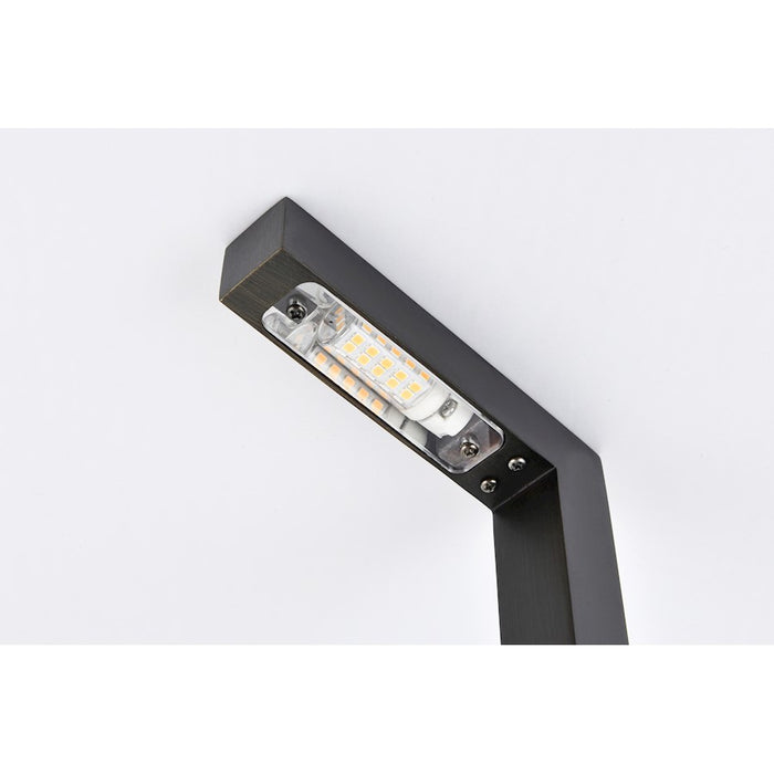 Elitco Lighting Aera Outdoor 12V Cast Brass Modern Path Light, BZ