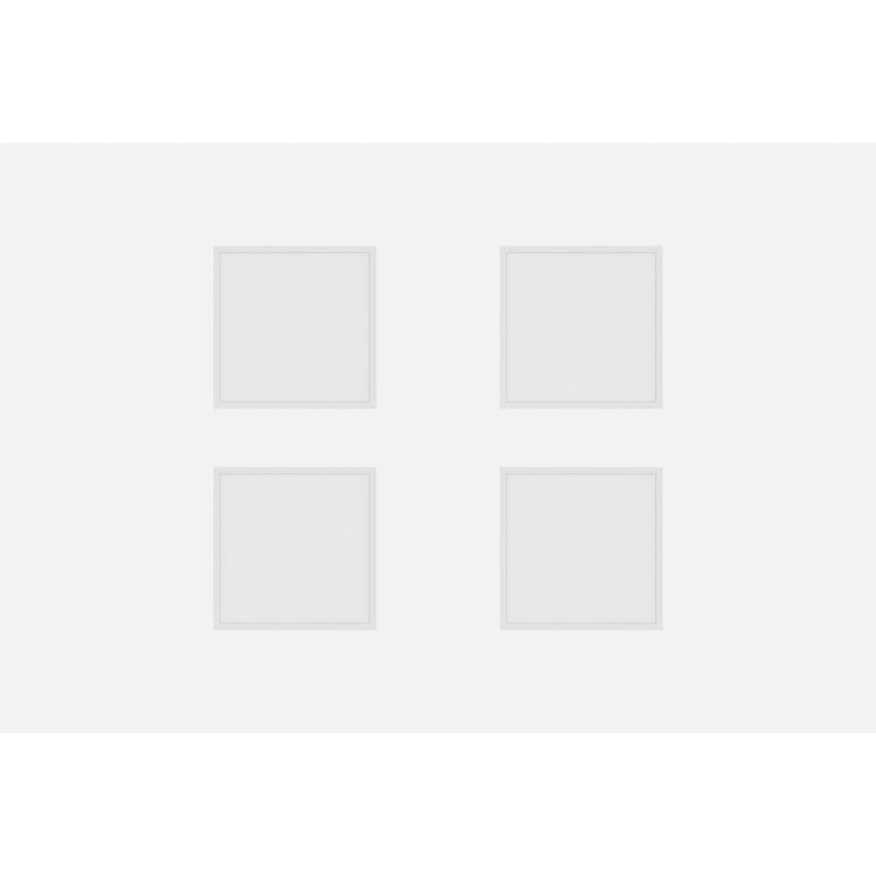 Elitco Lighting 2X2 LED Panel Light, White - PAN01-2424-4PK