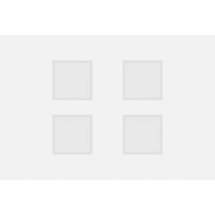 Elitco Lighting 2X2 LED Panel Light, White - PAN01-2424-4PK