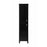 Elegant Lighting Adian 16" Bathroom Storage Cabinet, Black - SC011665BK