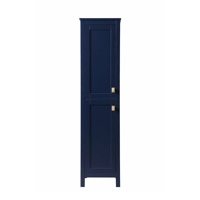 Elegant Lighting Adian 16" Bathroom Storage Cabinet, Blue - SC011665BL