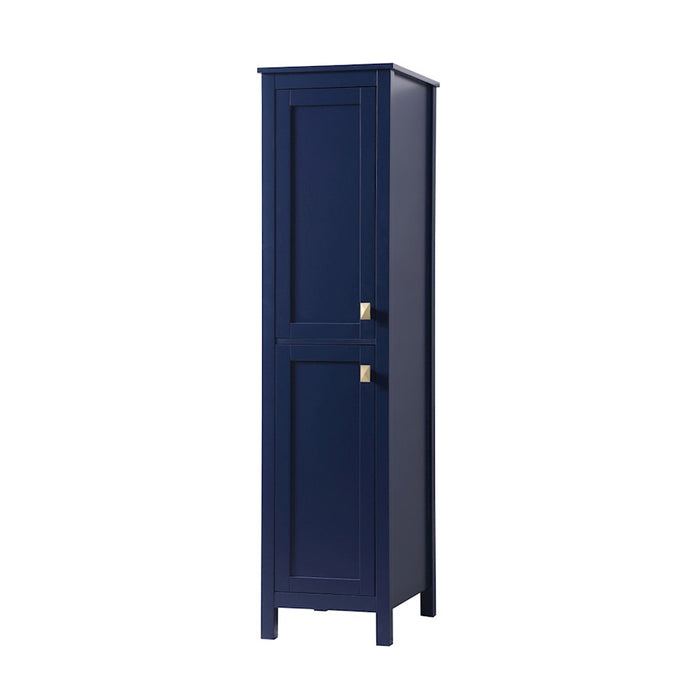 Elegant Lighting Adian 16" Bathroom Storage Cabinet, Blue