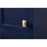 Elegant Lighting Adian 16" Bathroom Storage Cabinet, Blue