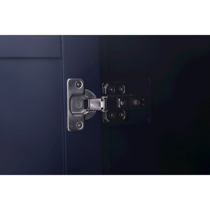 Elegant Lighting Adian 16" Bathroom Storage Cabinet, Blue