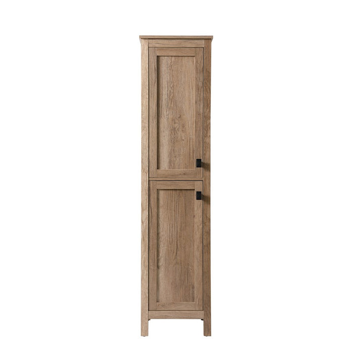 Elegant Lighting Adian 16" Bathroom Storage Cabinet, Natural Oak - SC011665NT