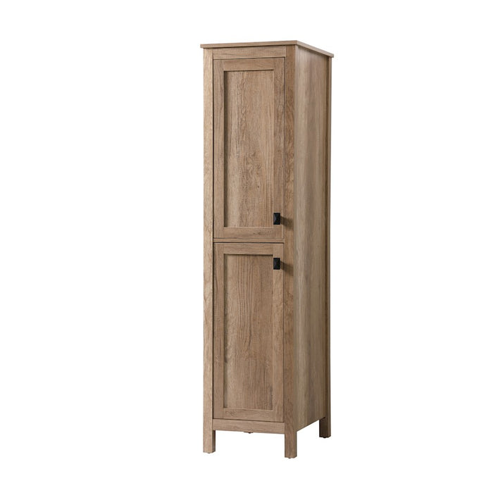 Elegant Lighting Adian 16" Bathroom Storage Cabinet, Natural Oak