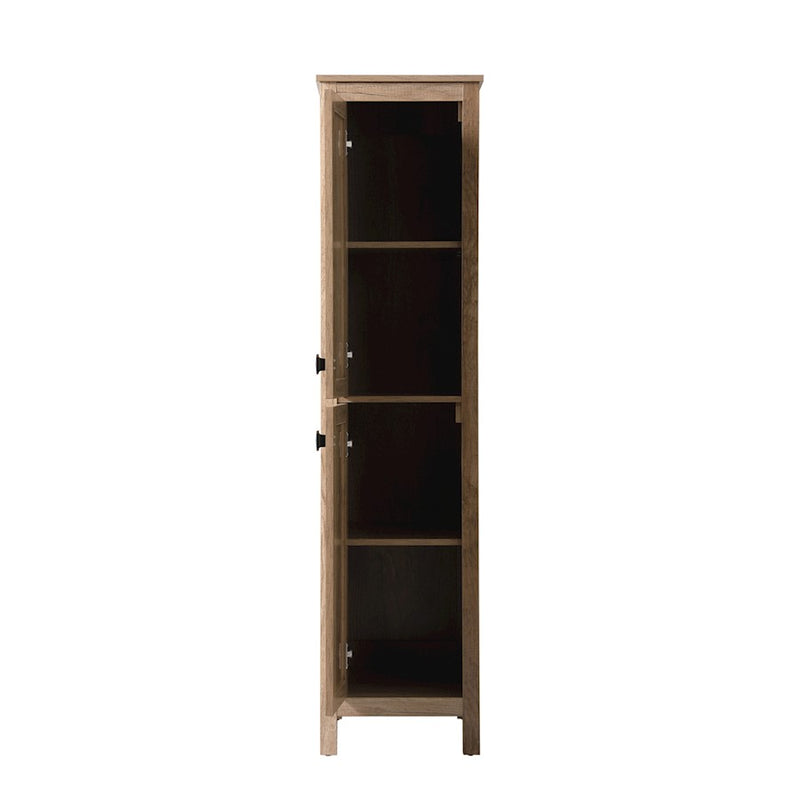 Elegant Lighting Adian 16" Bathroom Storage Cabinet, Natural Oak