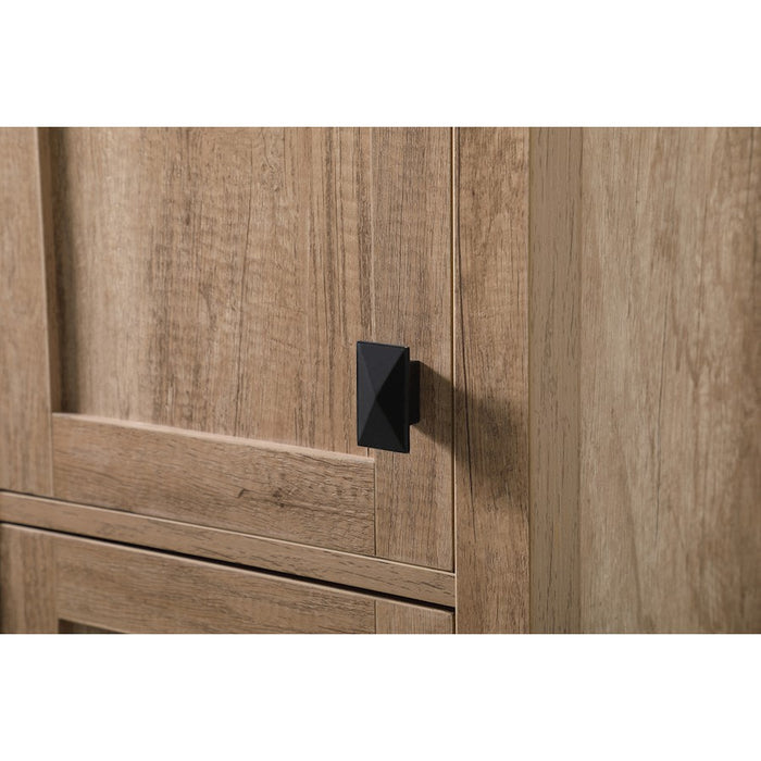 Elegant Lighting Adian 16" Bathroom Storage Cabinet, Natural Oak