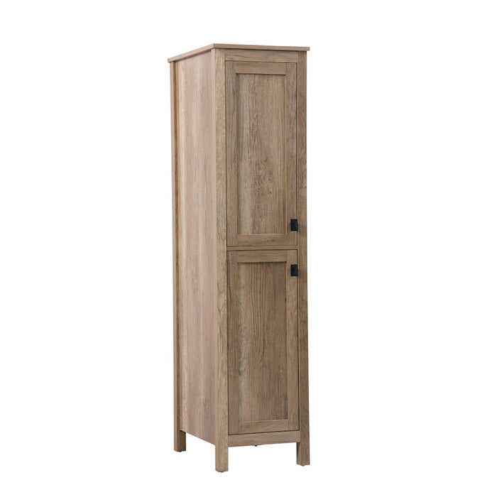 Elegant Lighting Adian 16" Bathroom Storage Cabinet, Natural Oak