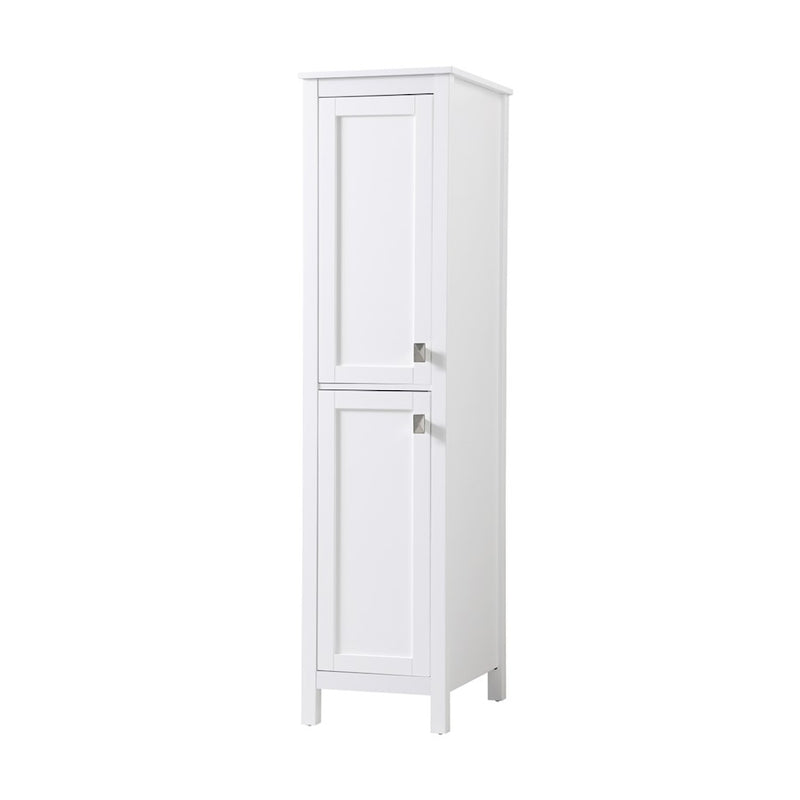 Elegant Lighting Adian 16" Bathroom Storage Cabinet, White