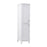 Elegant Lighting Adian 16" Bathroom Storage Cabinet, White