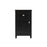 Elegant Lighting Adian 18" Bathroom Storage Cabinet, Black - SC011830BK