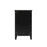 Elegant Lighting Adian 18" Bathroom Storage Cabinet, Black