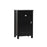 Elegant Lighting Adian 18" Bathroom Storage Cabinet, Black