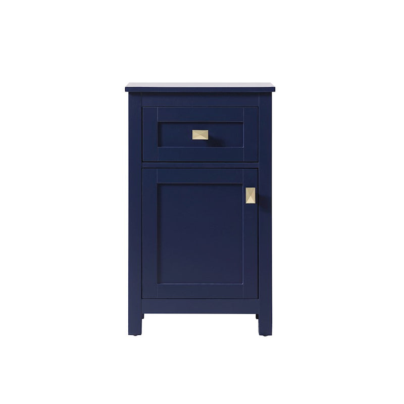 Elegant Lighting Adian 18" Bathroom Storage Cabinet, Blue - SC011830BL