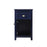 Elegant Lighting Adian 18" Bathroom Storage Cabinet, Blue