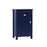 Elegant Lighting Adian 18" Bathroom Storage Cabinet, Blue
