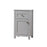 Elegant Lighting Adian 18" Bathroom Storage Cabinet, Grey