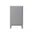 Elegant Lighting Adian 18" Bathroom Storage Cabinet, Grey