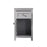 Elegant Lighting Adian 18" Bathroom Storage Cabinet, Grey
