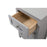 Elegant Lighting Adian 18" Bathroom Storage Cabinet, Grey