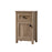 Elegant Lighting Adian 18" Bathroom Storage Cabinet, Natural Oak