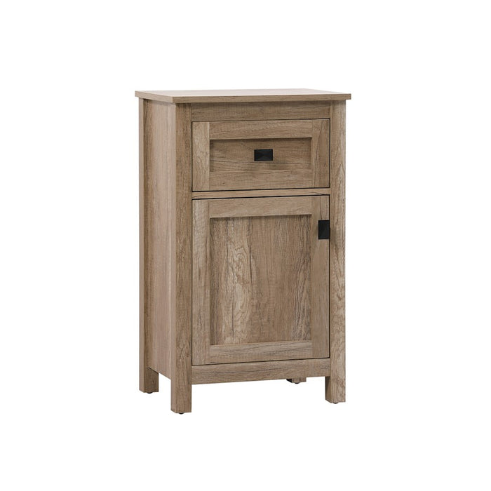 Elegant Lighting Adian 18" Bathroom Storage Cabinet, Natural Oak