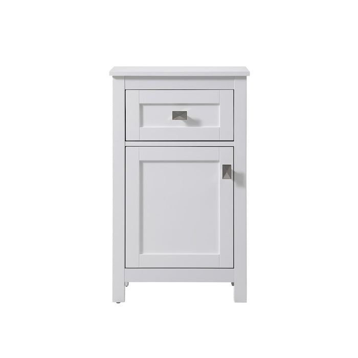 Elegant Lighting Adian 18" Bathroom Storage Cabinet, White - SC011830WH