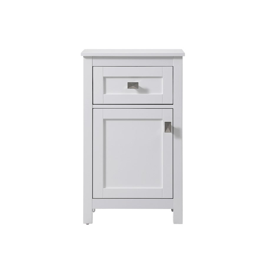 Elegant Lighting Adian 18" Bathroom Storage Cabinet, White - SC011830WH