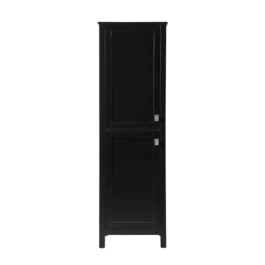 Elegant Lighting Adian 20" Bathroom Storage Cabinet, Black - SC012065BK