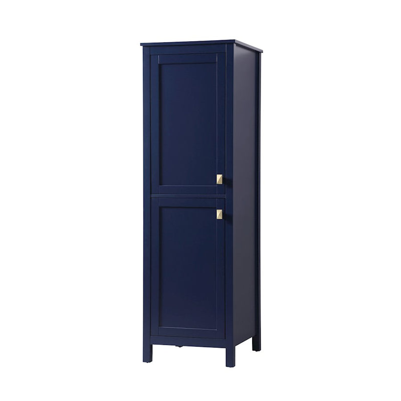 Elegant Lighting Adian 20" Bathroom Storage Cabinet, Blue