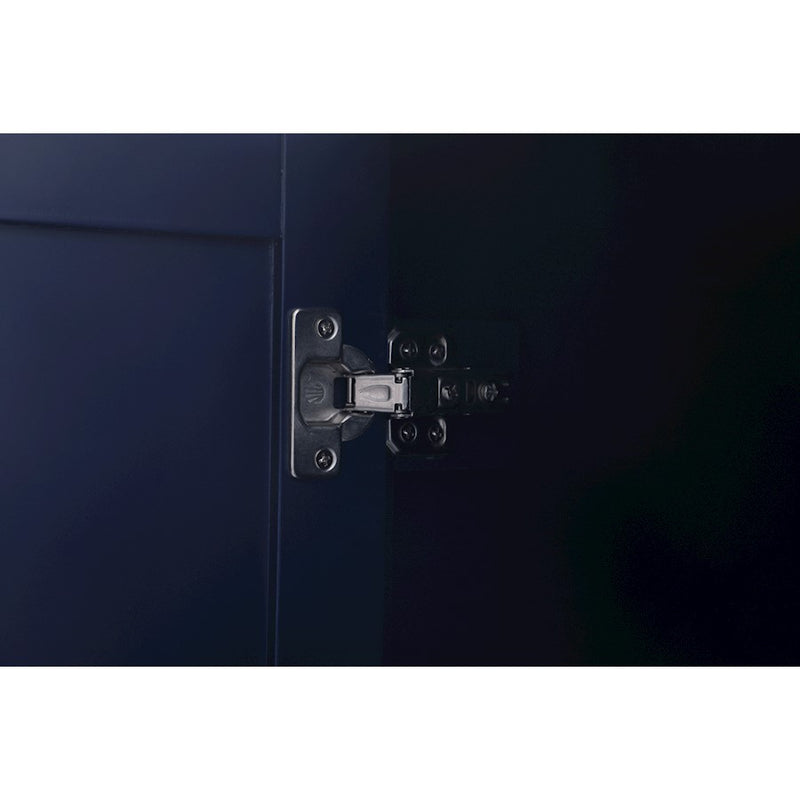 Elegant Lighting Adian 20" Bathroom Storage Cabinet, Blue