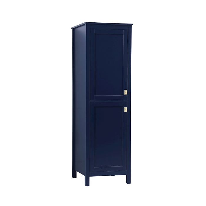 Elegant Lighting Adian 20" Bathroom Storage Cabinet, Blue