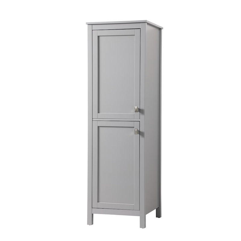 Elegant Lighting Adian 20" Bathroom Storage Cabinet, Grey