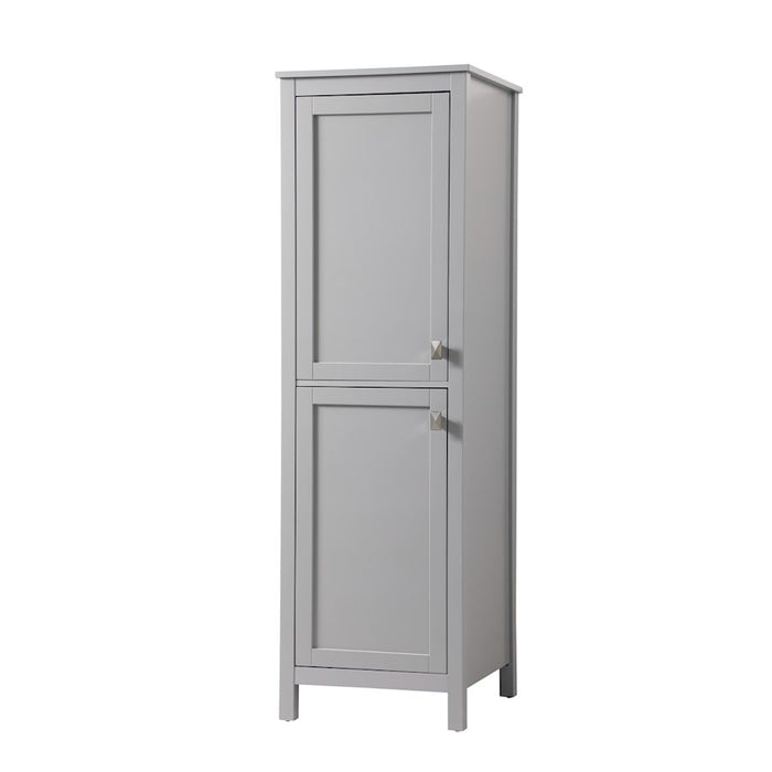 Elegant Lighting Adian 20" Bathroom Storage Cabinet, Grey