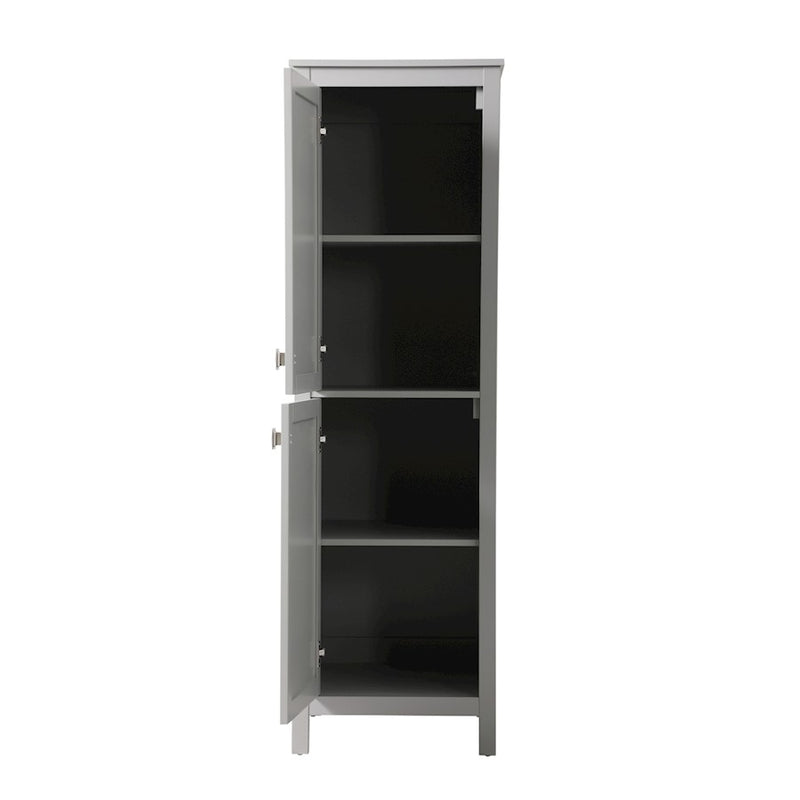 Elegant Lighting Adian 20" Bathroom Storage Cabinet, Grey