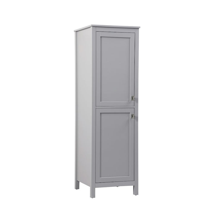 Elegant Lighting Adian 20" Bathroom Storage Cabinet, Grey