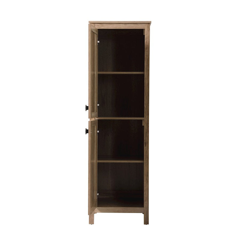 Elegant Lighting Adian 20" Bathroom Storage Cabinet, Natural Oak