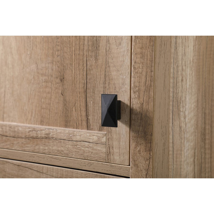 Elegant Lighting Adian 20" Bathroom Storage Cabinet, Natural Oak